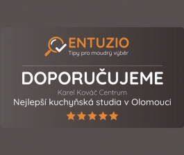 Podle nezávislého testu patříme mezi nejlepší kuchyňská studia v Olomouci Podle nezávislého testu patříme mezi nejlepší kuchyňská studia v Olomouci