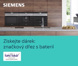 Vybavte kuchyni spotřebiči SIEMENS Vybavte kuchyni spotřebiči SIEMENS