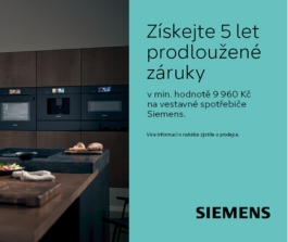Prodloužená záruka Siemens Prodloužená záruka Siemens