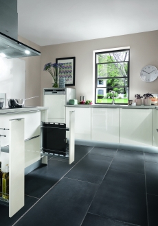 Lak břidlicově šedá, vysoký lesk/Lak bílá, vysoký lesk