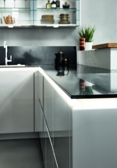 AKČNÍ NABÍDKA MODERNÍ KUCHYNĚ S-LINE lak saténová šedá AKČNÍ NABÍDKA MODERNÍ KUCHYNĚ S-LINE lak saténová šedá