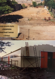 Stavba výrobního objektu  a SHOWROOMU  pro Karel Kováš Centrum Stavba výrobního objektu  a SHOWROOMU  pro Karel Kováš Centrum