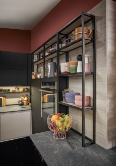 Moderní vzhled a vysoká funkčnost Rodinná kuchyně Schüller Fino