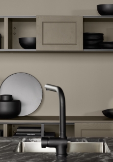 Přesné uspořádání kuchyně Nolte LUGANO BLACK záleží vždy na vašem přání Každou kuchyni Nolte individualizujeme dle přání zákazníka.