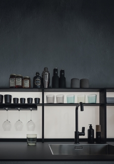 Chytře umístěné poličky hrají v kuchyních next 125 prim Chytře umístěné poličky hrají v kuchyních next 125 prim