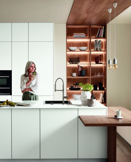 Laklaminát alpská bílá ultramatná