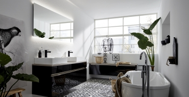 NOVA LACK NOLTE Nolte sytá černá, koupelna od Karel Kováč Centrum