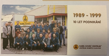 Historické výročí firmy  Karel Kováč Centrum