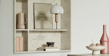 AV 3050 žula béžová a AV 6000 přírodní umbra: přirozeně harmonický vzhled kamene