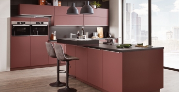 Kuchyně S –Line 963  Ultra matné čelní strany navíc chrání inovativní potisk proti otiskům prstů.