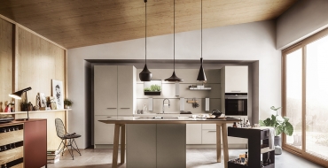 Obývací pokoj s kuchyní nx510 Kombinace ostrůvku s jídelním stolem nebo barem. Praktické spojení bude sloužit jako pracovní stanice a užitečná plocha při vaření ve větším počtu lidí Obývací pokoj s kuchyní nx510 Kombinace ostrůvku s jídelním stolem nebo barem. Praktické spojení bude sloužit jako pracovní stanice a užitečná plocha při vaření ve větším počtu lidí