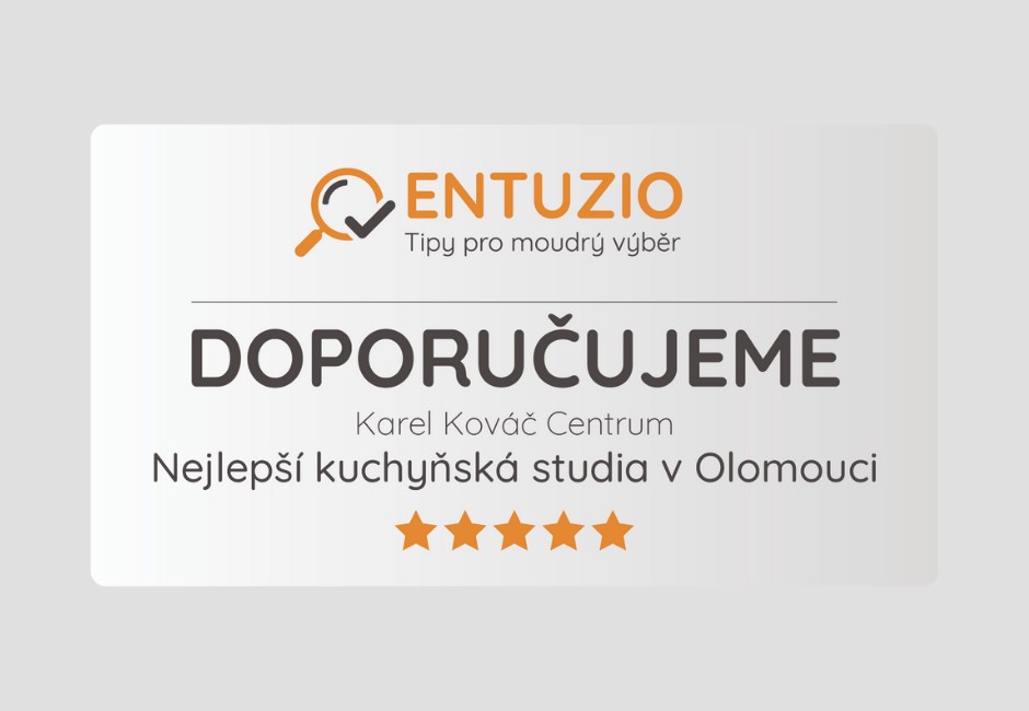 Podle nezávislého testu na portálu Entuzio.cz Podle nezávislého testu na portálu Entuzio.cz
