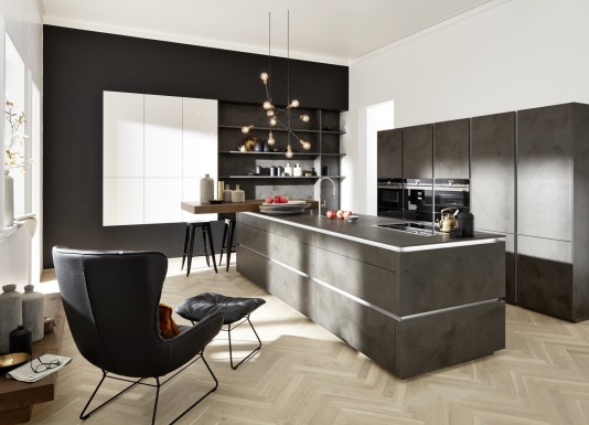 Imitace betonu následuje aktuální trendy s důrazem na čistý design a funkčnost.